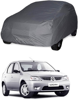 ATBROTHERS Car Cover For Renault Logan 1.4 GLE (Without Mirror Pockets)(Grey)