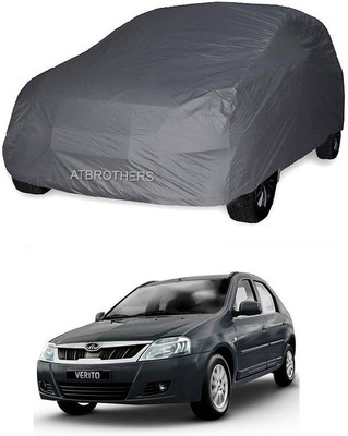 ATBROTHERS Car Cover For Mahindra Verito (Without Mirror Pockets)(Grey)