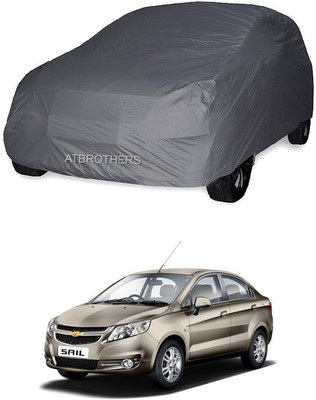 ATBROTHERS Car Cover For Chevrolet Sail Sedan (Without Mirror Pockets)(Grey)