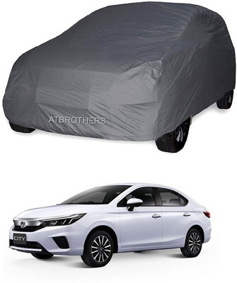 ATBROTHERS Car Cover For Honda City ZX MT Petrol (Without Mirror Pockets)(Grey)