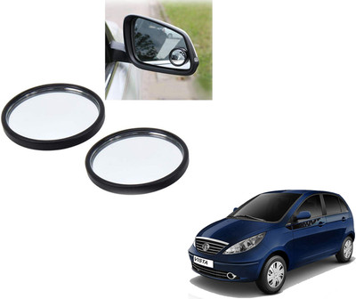ROYAL AUTO MART Manual Blind Spot Mirror, Rear View Mirror, Dual Mirror For Tata Indica, Universal For Car(Right, Left, Center)