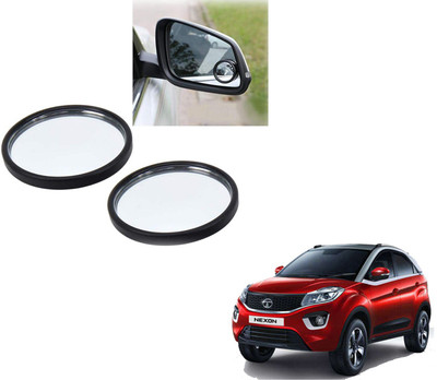 ROYAL AUTO MART Manual Blind Spot Mirror, Rear View Mirror, Dual Mirror For Tata Nexon, Universal For Car(Right, Left, Center)