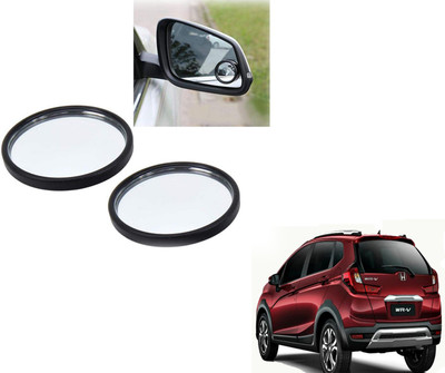 ABS AUTO TREND 3R-062 360° Rotate Convex Side Rear View Blind Spot Mirror for Honda Wr-V Glass Car Mirror Cover(Honda WRV i-VTEC VX Petrol)