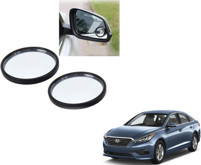 ROYAL AUTO MART Manual Blind Spot Mirror, Rear View Mirror, Dual Mirror For Hyundai Sonata, Universal For Car(Right, Left, Center)