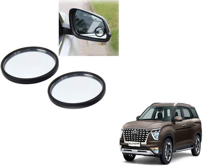 ROYAL AUTO MART Manual Blind Spot Mirror, Rear View Mirror, Dual Mirror For Hyundai Universal For Car(Right, Left, Center)