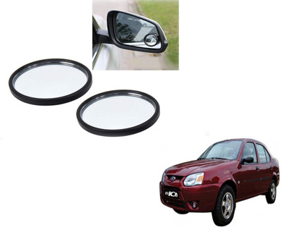 ABS AUTO TREND 3R-062 360° Rotate Convex Side Rear View Blind Spot Mirror for Ford Ikon Glass Car Mirror Cover(Ford Ikon)
