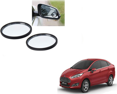 ABS AUTO TREND 3R-062 360° Rotate Convex Side Rear View Blind Spot Mirror for Ford Fiesta Glass Car Mirror Cover(Ford Fiesta)