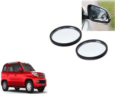 ROYAL AUTO MART Manual Blind Spot Mirror, Rear View Mirror, Dual Mirror For Mahindra TUV-300, Universal For Car(Right, Left, Center)