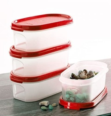 TUPPERWARE Plastic Utility Container  - 500 ml(Pack of 4, Red)