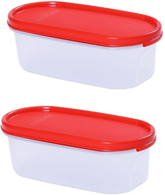 TUPPERWARE Plastic Utility Container  - 500 ml(Pack of 2, Red)
