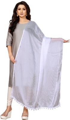 A To Z Cart Chiffon Solid Women Dupatta