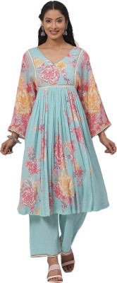 BIBA Women Kurta Palazzo Set