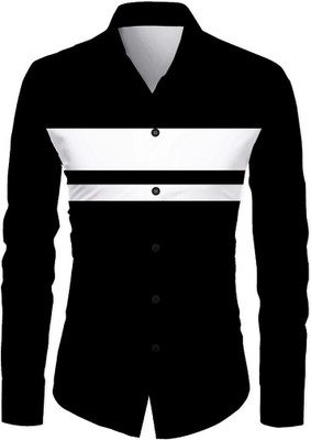 jrk enterprise Polycotton Striped Shirt Fabric
