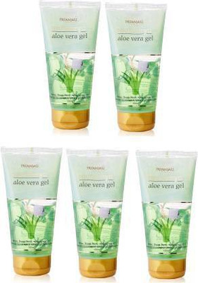 PATANJALI Saundarya Aloe Vera Gel (150 ML) - Pack of 5 Face Wash(150 ml)