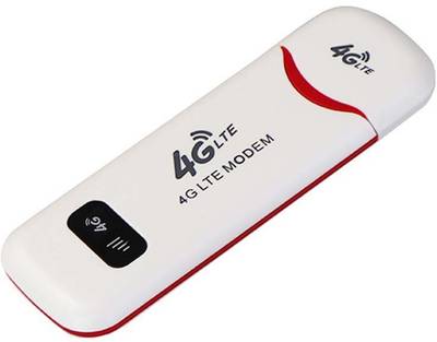 FITUP ™LTE 4G USB Wifi Hotspot Router With Sim Card Support / Jio/Airtel/Vodafone/Idea Combo Set