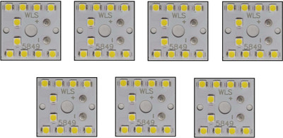 Onas 7 Pcs 9 Watt MCPCB LED Bulb Raw Material CoolDay WHITE Color LED Driver