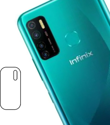 SHAKU Back Camera Lens Glass Protector for Infinix Hot 10(Pack of: 2)