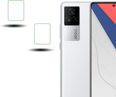 SHAKU Back Camera Lens Glass Protector for IQOO 7 Legend(Pack of: 2)