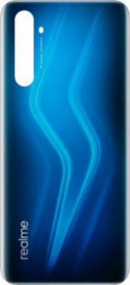 SlopK Realme 6 Pro(Glass) Back Panel(Lightning Blue)