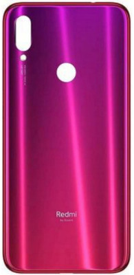 TrofT Xiaomi Xiaomi Redmi Note 7 Pro(Glass)/Redmi Note 7(Glass)/Redmi Note 7s(Glass) Back Panel(Nebula Red)