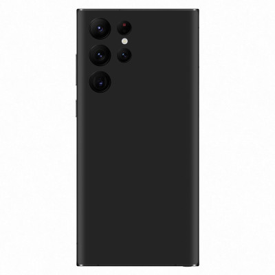 Orgic India Samsung S22 Ultra Mobile Skin(Black)