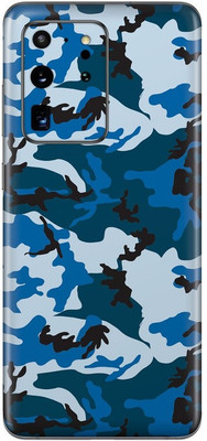Orgic India Samsung S20 Ultra Mobile Skin(Camo Blue)