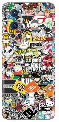 Orgic India OnePlus 9 Pro Mobile Skin(Sticker Bomb)