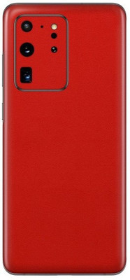 Orgic India Samsung S20 Ultra Mobile Skin(Red)