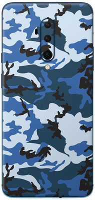 Orgic India OnePlus 7T Pro Mobile Skin(Camo Blue)