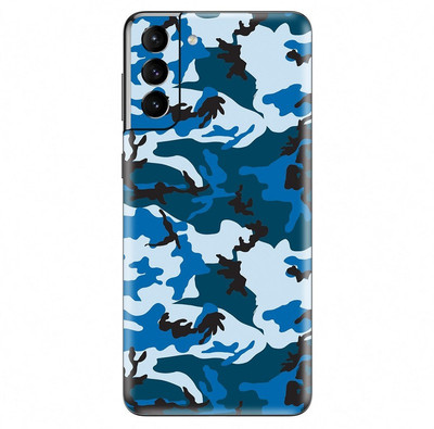 Orgic India Samsung S21 Fe Mobile Skin(Camo Blue)