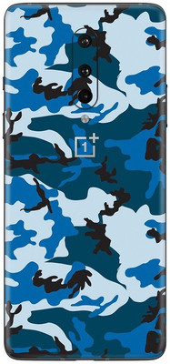 Orgic India OnePlus 8 Mobile Skin(Camo Blue)