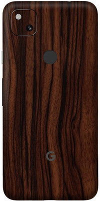 Orgic India Pixel 4A Mobile Skin(Ebony Wood)