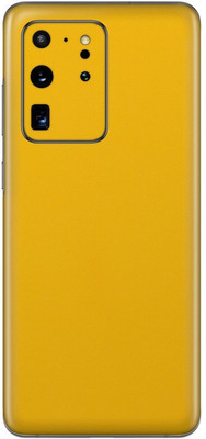 Orgic India Samsung S20 Ultra Mobile Skin(Yellow)