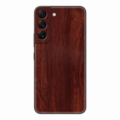 Orgic India Samsung S22 Plus Mobile Skin(Dark Wood)