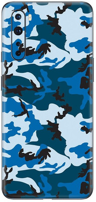 Orgic India OnePlus Nord Mobile Skin(Camo Blue)