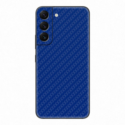 Orgic India Samsung S22 Plus Mobile Skin(Carbon Blue)