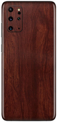 Orgic India Samsung S20 Plus Mobile Skin(Dark Wood)