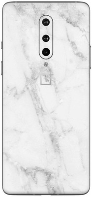 Orgic India OnePlus 8 Mobile Skin(White Marble)