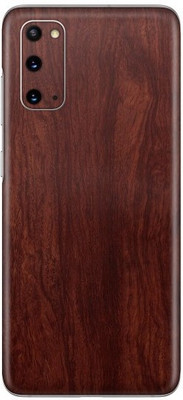 Orgic India Samsung S20 Mobile Skin(Dark Wood)