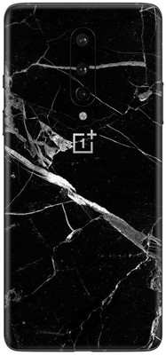 Orgic India OnePlus 8 Mobile Skin(Black Marble)