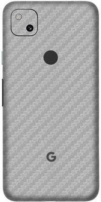 Orgic India Pixel 4A Mobile Skin(Carbon Silver)