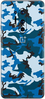 Orgic India OnePlus 8 Pro Mobile Skin(Camo Blue)