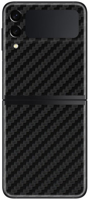 Orgic India Samsung Z Flip3 Mobile Skin(Carbon Black)