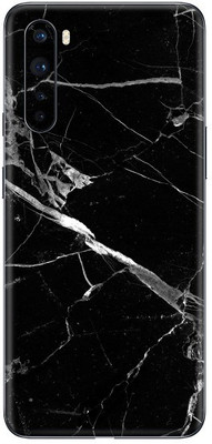 Orgic India OnePlus Nord Mobile Skin(Black Marble)