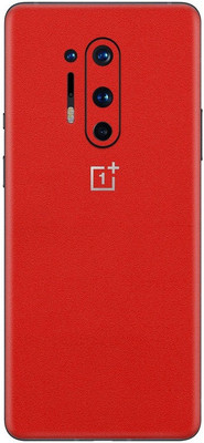 Orgic India OnePlus 8 Pro Mobile Skin(Red)
