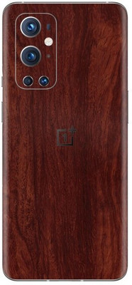 Orgic India OnePlus 9 Pro Mobile Skin(Dark Wood)