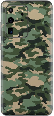 Orgic India Samsung S20 Ultra Mobile Skin(Camo Green)