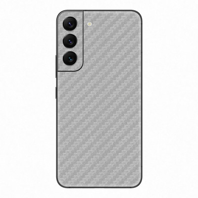 Orgic India Samsung S22 Mobile Skin(Carbon Silver)