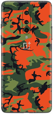 Orgic India OnePlus 8 Mobile Skin(Camo Green & RED)