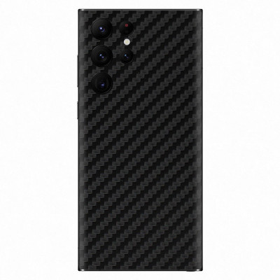 Orgic India Samsung S22 Ultra Mobile Skin(Carbon Black)